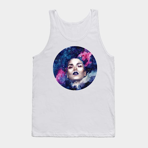 Dark Matter's Hiding Place Tank Top by Fallenfaeries